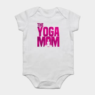 Womens Yoga Mom-Meditation Namaste Mothers Day Gift T Shirt Baby Bodysuit